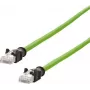 Metz Connect CAT 6a S/FTP Patch Cable 1 m Green PUR Jacket