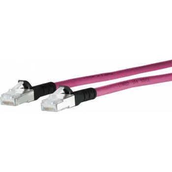 METZ CONNECT 130845A002-E Tīkla kabelis 10 m Cat6a S/FTP (SF/UTP) RJ45 Violeta
