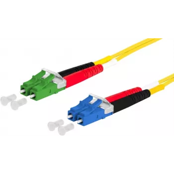 METZ CONNECT OpDAT Patch Cable LC-Duplex to LC-Duplex APC OS2 Single-mode 3.0 m