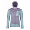 Sieviešu kapuce Ortovox Fleece Grid - glacier grey