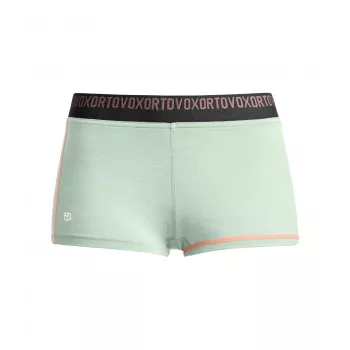 Ortovox 185 Rock'N'Wool Hot Pants sieviešu termobokseri - Green Acid, S izmērs