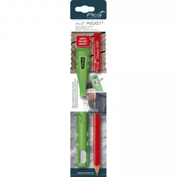 Pica Pocket ar 1 galdnieka zīmuli 24cm