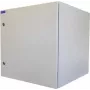 RESISTER 19 inch tīkla skapis Pro Aktiv - IP54/55 aizsardzība - cieta tērauda durvis - 7U - 600x400 mm - ventilators - filtrs - gaiši pelēks (99RRA19WV74MG)
