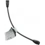 IT-BUDGET Full Copper Premium Patch Cable - Slim AWG 28 - Cat.8.1 - 2000 MHz - Halogen-Free - PoE+ - 40 Gbit - Black - 0.25 m