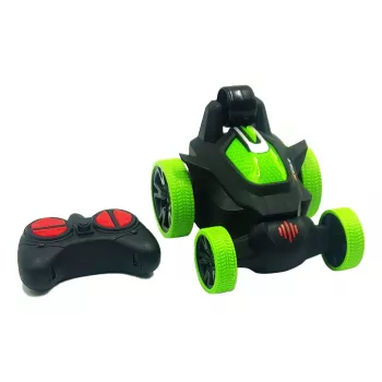 Mad Monkey RC Stunt Car 2.4 GHz 360° Flips Green/Black