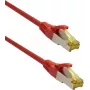 IT-BUDGET Premium Patch Cable Super Flex TPE Cat.6A ar Cat.7 Raw Cable 600 MHz Halogen-Free PoE+ 10 Gigabit Sarkans 3 m