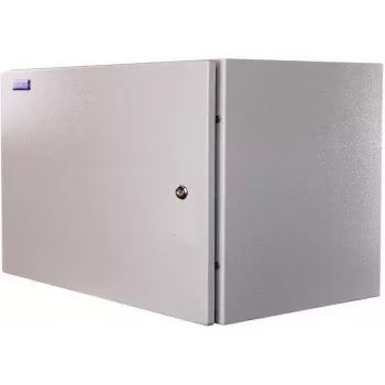 RESISTER 19-Inch Network Cabinet Pro - IP66 āra un rūpnieciskai lietošanai - Cietas metāla durvis - 7U - 600x400 mm - Gaiši pelēks (90RR19WV74MG)