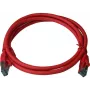 IT-BUDGET Full Copper Premium Patch Cable - Cat.6A - 500 MHz - Halogen-Free - PoE+ - AWG 26/7 - Red - 10 m