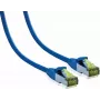 IT-BUDGET Full Copper Premium Patch Cable Cat.6A ar Cat.7 Raw Cable 600 MHz Halogen-Free PoE+ 10GBit Zils 30 m