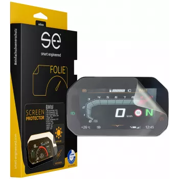 smart.engineered se Anti-Glare 3D Dashboard Cockpit Protective Film Pack of 2 for BMW