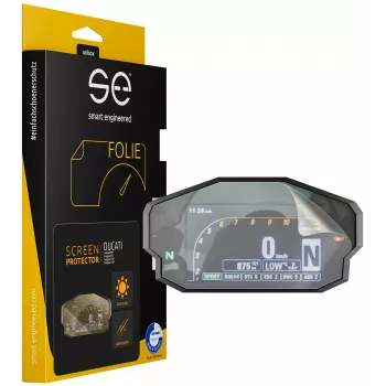 smart.engineered SE-DCP-2-0102-0029-1-M Displeja aizsargplēve Ducati Panigale 899/959/1199/1299 - Caurspīdīga