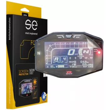 smart.engineered SE-DCP-2-0102-0094-1-M Displeja aizsargs Suzuki GSX-R1000 (R) 2017+ / Katana 2019+ / GSX-S1000 2021+ - Caurspīdīgs