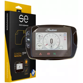 smart.engineered SE-DCP-2-0102-0096-1-M Aizsargplēve Indian FTR1200S displejam - Caurspīdīga