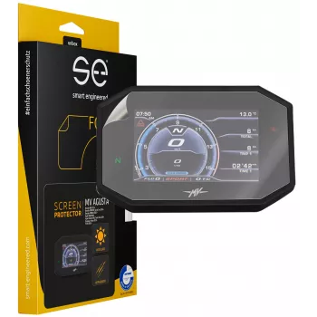 smart.engineered SE-DCP-2-0102-0110-1-M Aizsargplēve motocikla displejam - Caurspīdīga - 2 iepakojumā