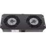 Rockstable 19 Rack Dzesēšanas Elements - Dzesēšanas Ventilators - Integrēts Ventilators - Tērauds - Melns - 1 Gabals - 1.56 kg (RS19-FT66)