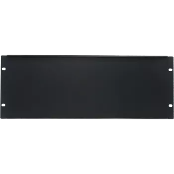 Rockstable 4U 19 collu aizpildījuma panelis - Rack Cover - SPCC tērauds - Melns - 1 gab. (RS19-TP04)
