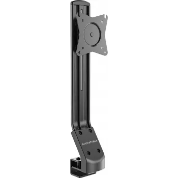 Rockstable RS-MM004 Advanced Single Monitor Mount - Desk Clamp / Grommet Mount - 8 kg - 33 cm (13 inch) - 81.3 cm (32 inch) - 100 x 100 mm - Black