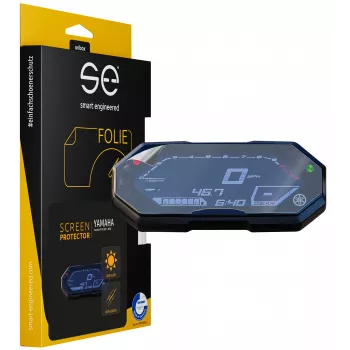 smart.engineered SE-DCP-2-0102-0178-1-M Displeja aizsargplēve Yamaha MT-07 (2021-2022) - caurspīdīgs TPU