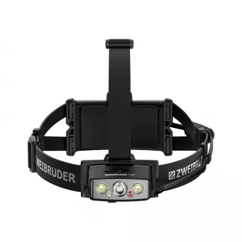 Zweibrüder ZB11H LED uzlādējama galvaslampa 2500 lūmeni USB-C
