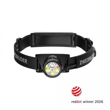 Zweibrüder ZB7H LED uzlādējama galvaslampa 1200 lūmeni USB-C