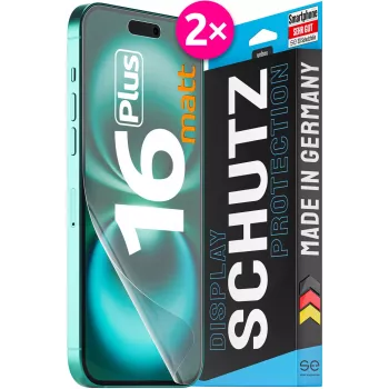 smart.engineered SE0-F0102-0524-24-M Triecienizturīgs aizmugures vāciņš Apple iPhone 16 Plus, melns