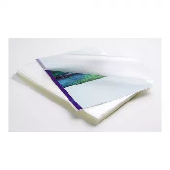Fellowes 100-Pack Clear A4 Laminating Pouches 80 Micron Glossy