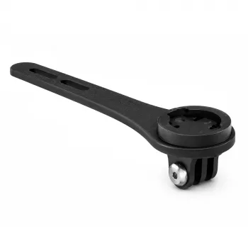 AKEEYO Garmin integrētais velosipēda stūres stiprinājums kamerai - melns