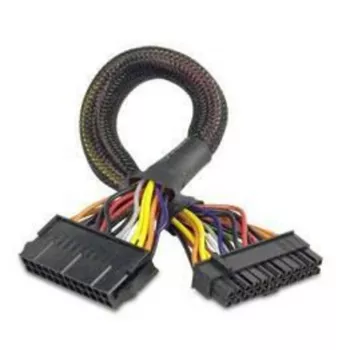 Akasa AK-CB24-24-EXT ATX 24-pin strāvas pagarinātājkabelis (24 cm, melns)