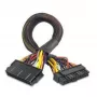 Akasa AK-CB24-24-EXT ATX 24-pin strāvas pagarinātājkabelis (24 cm, melns)