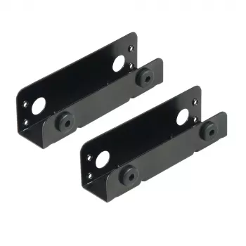 Akasa AK-HDA-08BK 5.25 collu uz 3.5 collu diskdziniu nodalījuma adapteris - melns