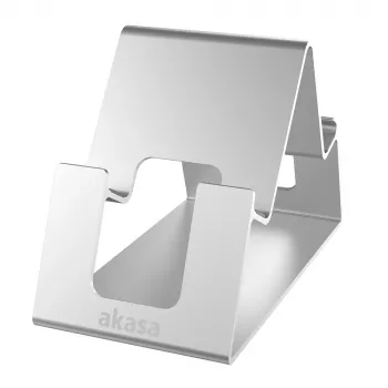 Akasa Aries Pico Silver Phone and Tablet Holder Stand