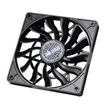Akasa SlimFan 12015 EBR/PWM 2gab. komplekts - 30 dB - 600 apgr./min
