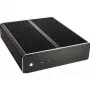 Akasa Euler M A-ITX19-M1BV2 Mini-ITX HTPC korpuss - bez ventilatora, alumīnijs, melns