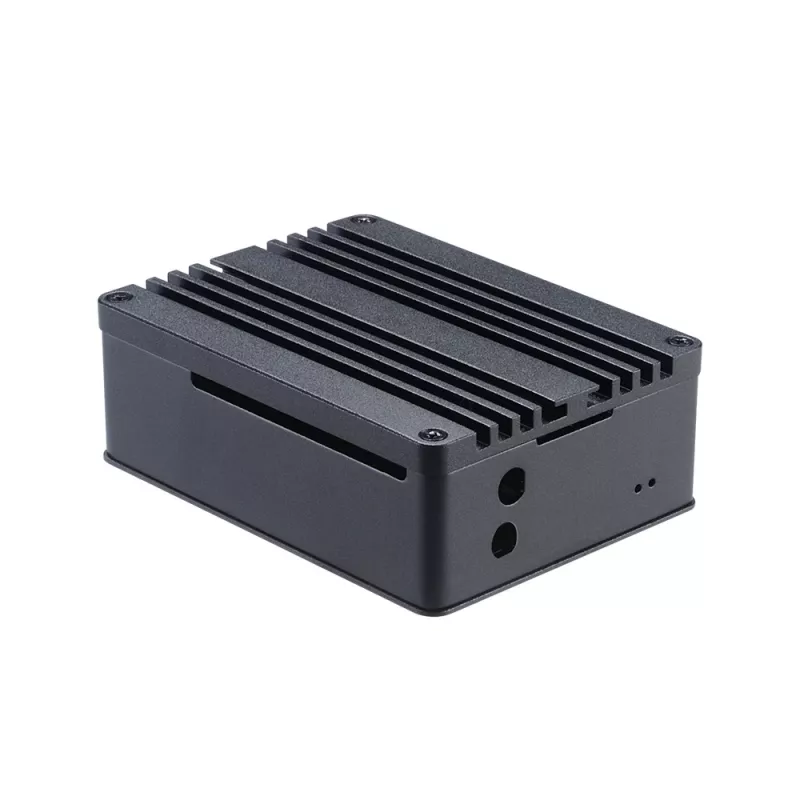Akasa Raspberry Pi Model 3B+/B alumīnija korpuss - melns
