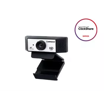 Lumens VC-B2U Full HD USB tīmekļa kamera videokonferencēm, 1/2,7 inch 2,13 MP CMOS, 1920 x 1080 pie 30 k/s, 90° skata lauks, divi mikrofoni