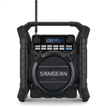 Sangean U-4 DBT+ (Utility 40) pārnēsājams DAB+/FM radio ar Bluetooth, melns
