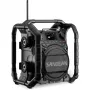 Sangean U-4X Black Portable DAB+/FM Radio ar Bluetooth 5.0, IP64, 7W RMS