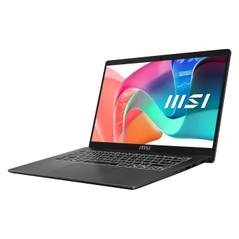 MSI Modern 14 F1MG-876FRNN klēpjdators, 14 collu Full HD IPS, Intel Core 5 120U, 16GB DDR4, 512GB SSD, Windows 11 Pro, franču AZERTY tastatūra