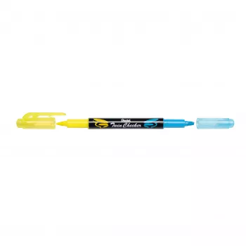 Pentel Twin Checker SLW8-GS marķieru komplekts, dažādas krāsas, 8 gab.