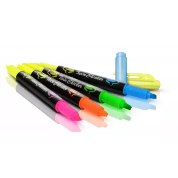 Pentel Twin Checker SLW8-GS marķieru komplekts, dažādas krāsas, 8 gab.