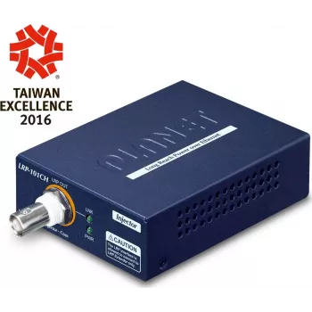 Planet LRP-101CH Long Reach PoE over Coaxial Extender, Wall-mount, 30W