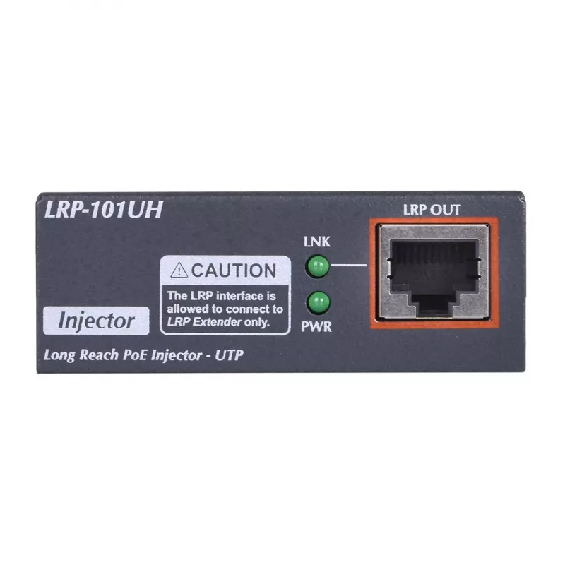 PLANET LRP-101UH Long Reach PoE paplašinātājs, sienas montāža, 500m, 30W