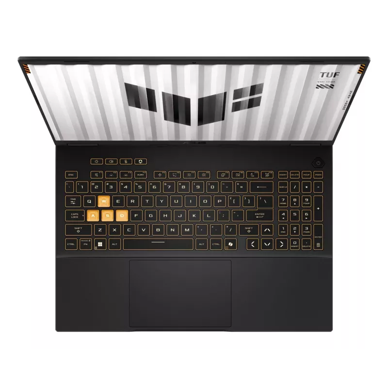 ASUS TUF Gaming F16 FX608JHR-RV094W - 16 collu 165Hz spēļu klēpjdators - Intel Core i5-14450HX - 16GB DDR5 - 512GB SSD - NVIDIA GeForce RTX 5050 - Windows 11 Home - Mecha Gray