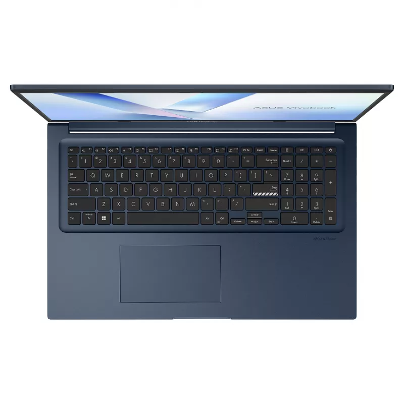 ASUS Vivobook 17 X1704VA-ISSAU1354W klēpjdators, 17,3 collu Full HD IPS, Intel Core 5 120U, 8GB DDR5, 512GB SSD, Windows 11 Home, franču AZERTY tastatūra