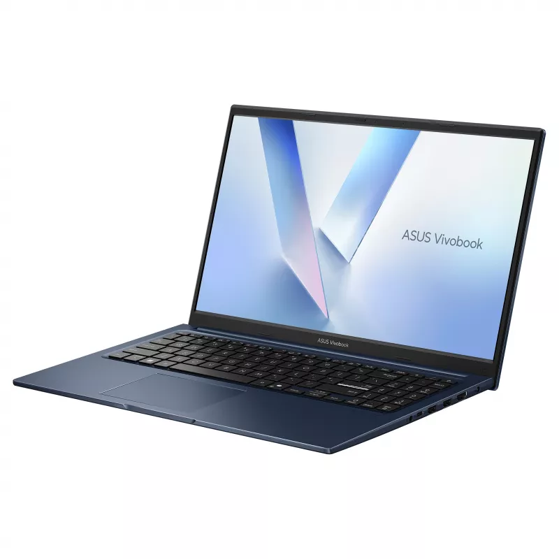ASUS Vivobook 15 X1504MA-ISSBQ869W klēpjdators, 15,6 collu, Intel Core 3 304, 8GB DDR5, 256GB SSD, Windows 11 Home, AZERTY (FR) tastatūra, Quiet Blue