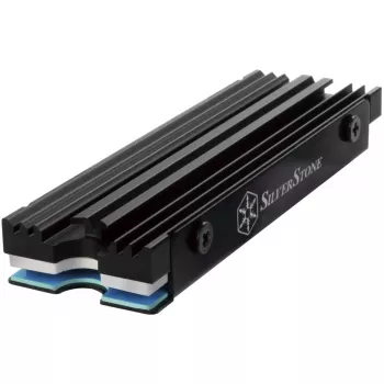 SILVERSTONE TECHNOLOGY SST-TP07B M.2 SSD Dzesētājs Melns
