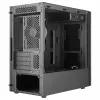 Cooler Master MasterBox MB400L Micro-ATX Mini Tower, Tērauds, Cietais sānu panelis, Bez barošanas bloka