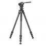 Vanguard Alta Pro 3VL 264CV14 oglekļa šķiedras video statīvs ar PH-14 panoramēšanas galvu