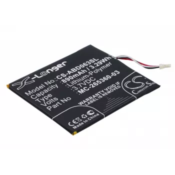 Cameron Sino akumulators Amazon Kindle 7./8. paaudzei (MC-265360-03, 58-000083, 58-000151) - 1500mAh