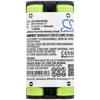 Cameron Sino Battery Pack BP-HP800-11 for Sony MDR-RF995 MDR-RF995RK WH-RF400 CS-SRF955SL
